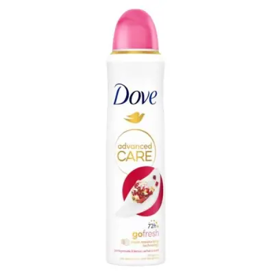 DOVE DEODORANT 150ML.POMEGRANATE AND LEMON